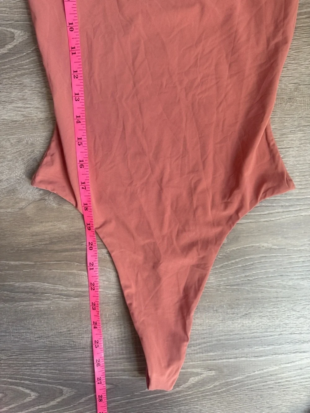 Alo  Mesh Sheer Illusion Bodysuit - Soft Terracotta